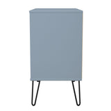 Harlequin 3 Drawer Chest with Black Hairpin Legs