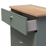 Victoria 4 Drawer Chest with Riviera Oak Top