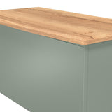 Victoria Blanket Box with Oak Top