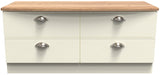 Victoria 4 Drawer Bed Box with Oak Top
