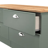 Victoria 4 Drawer Bed Box with Oak Top