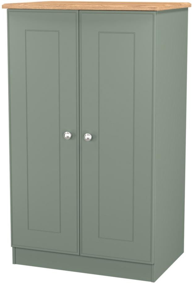 Victoria Compact 2 Door Double Wardrobe