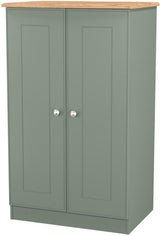 Victoria Compact 2 Door Double Wardrobe