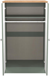 Victoria Compact 2 Door Double Wardrobe