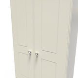 Victoria 2 Door 2 Drawer Double Wardrobe with Oak Top