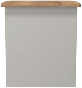 Victoria Lamp Table with Riviera Oak Top