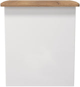 Victoria Lamp Table with Riviera Oak Top