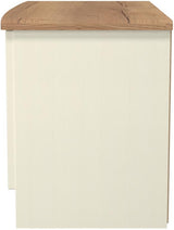 Victoria Low 2 Door Sideboard with Riviera Oak Top
