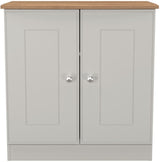 Victoria 2 Door Sideboard with Riviera Oak Top