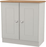 Victoria 2 Door Sideboard with Riviera Oak Top