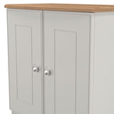 Victoria 2 Door Sideboard with Riviera Oak Top