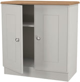 Victoria 2 Door Sideboard with Riviera Oak Top
