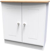 Victoria 2 Door Sideboard with Riviera Oak Top