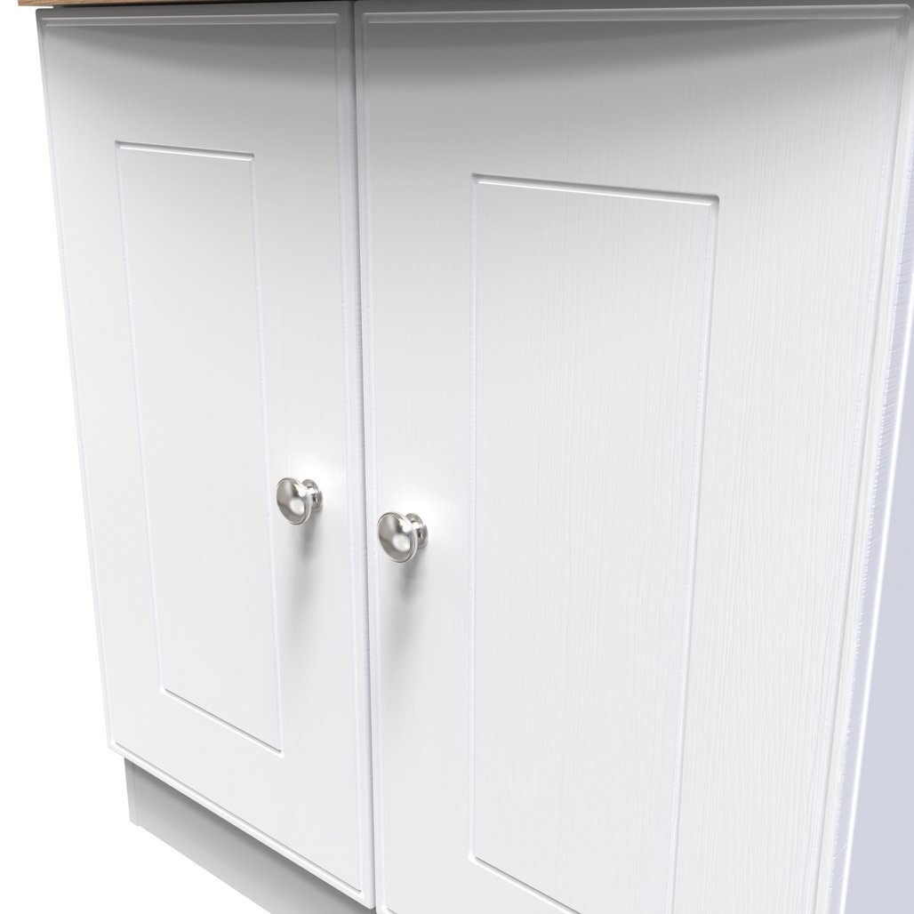 Victoria 2 Door Sideboard with Riviera Oak Top