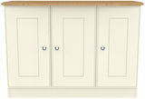 Victoria 3 Door Sideboard with Riviera Oak Top