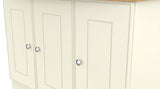 Victoria 3 Door Sideboard with Riviera Oak Top