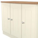 Victoria 3 Door Sideboard with Riviera Oak Top