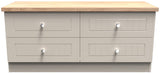 Vienna 4 Drawer Bed Box with Oak Top