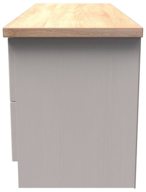 Vienna 4 Drawer Bed Box with Oak Top
