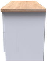 Vienna 4 Drawer Bed Box with Oak Top
