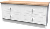 Vienna 4 Drawer Bed Box with Oak Top