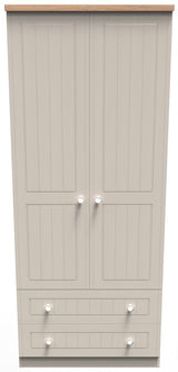 Vienna 5 Piece Bedroom Set with Oak Top