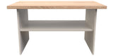 Vienna Coffee Table with Shelf and Oak Top