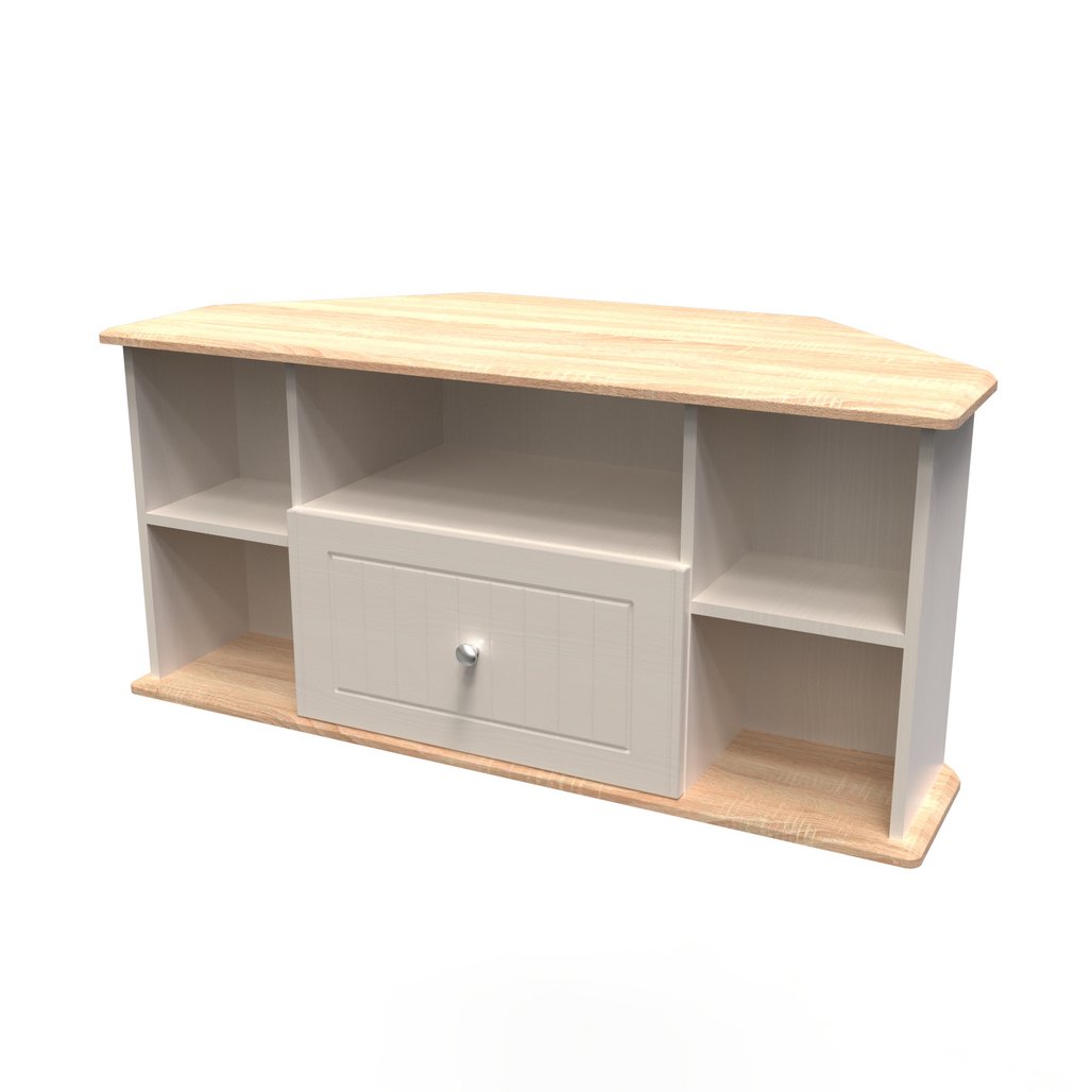 Vienna 1 Drawer Corner TV Unit
