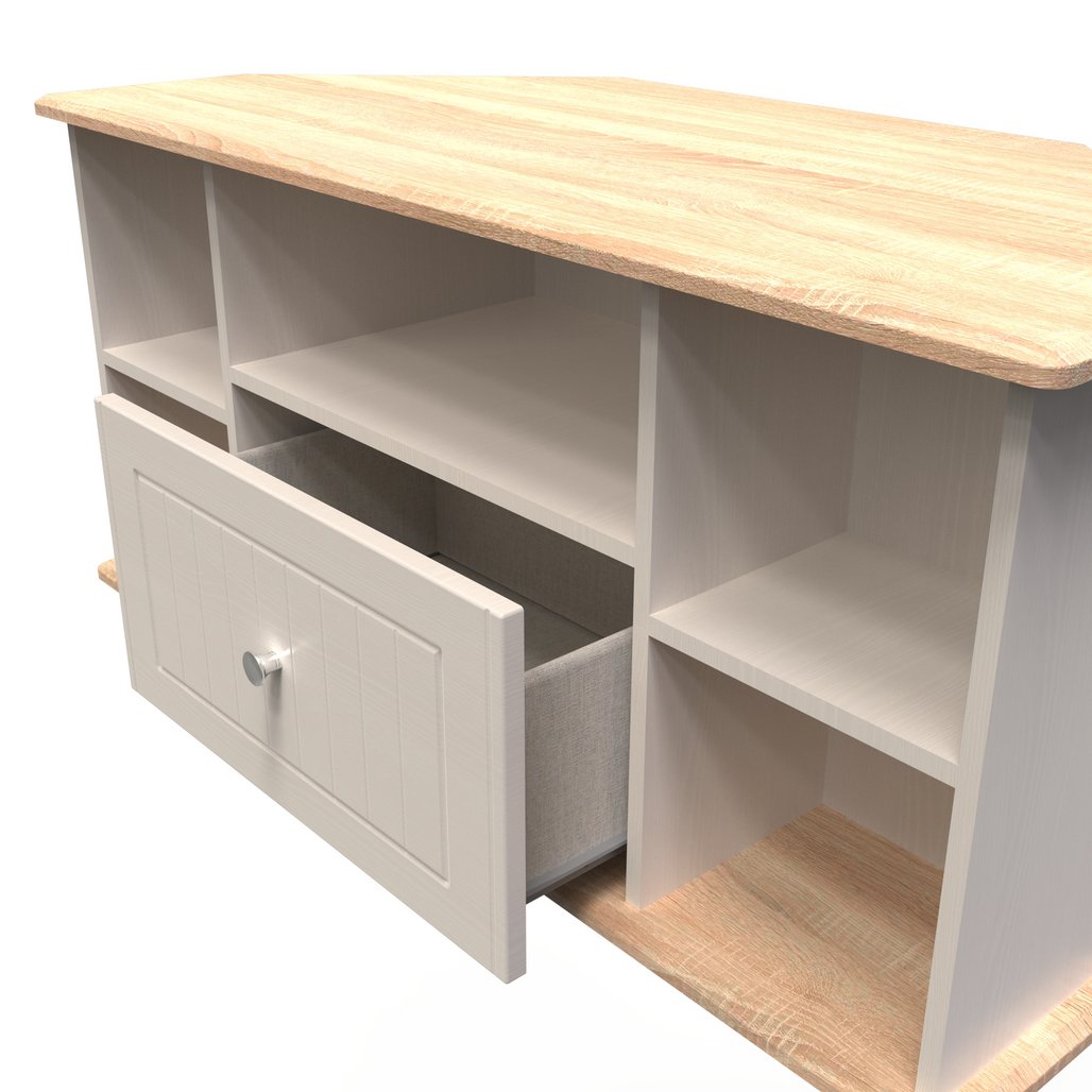Vienna 1 Drawer Corner TV Unit
