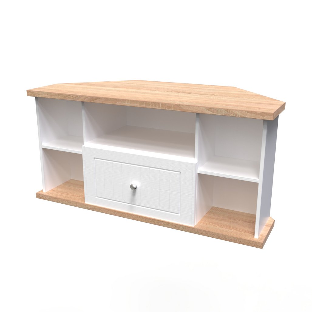 Vienna 1 Drawer Corner TV Unit