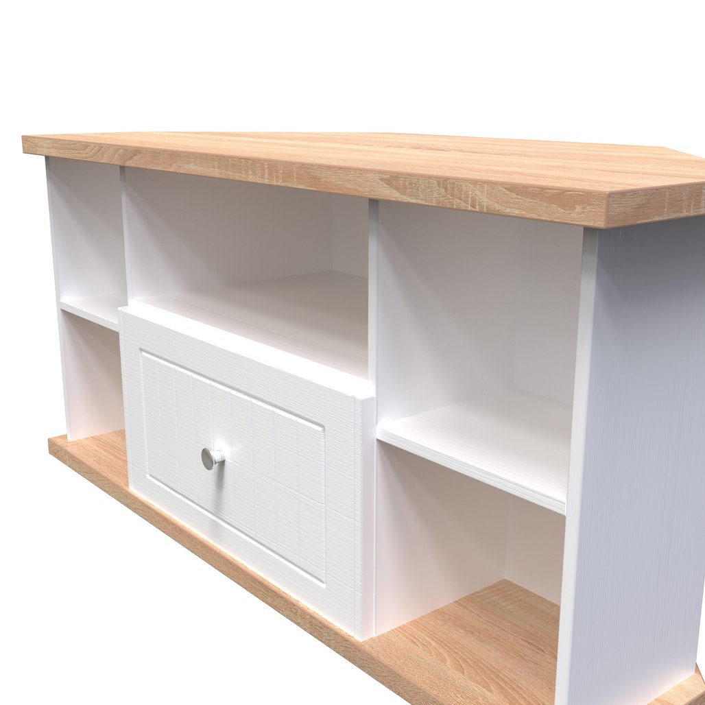 Vienna 1 Drawer Corner TV Unit