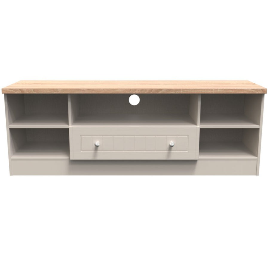 Vienna 1 Drawer Open Shelf Wide TV Unit