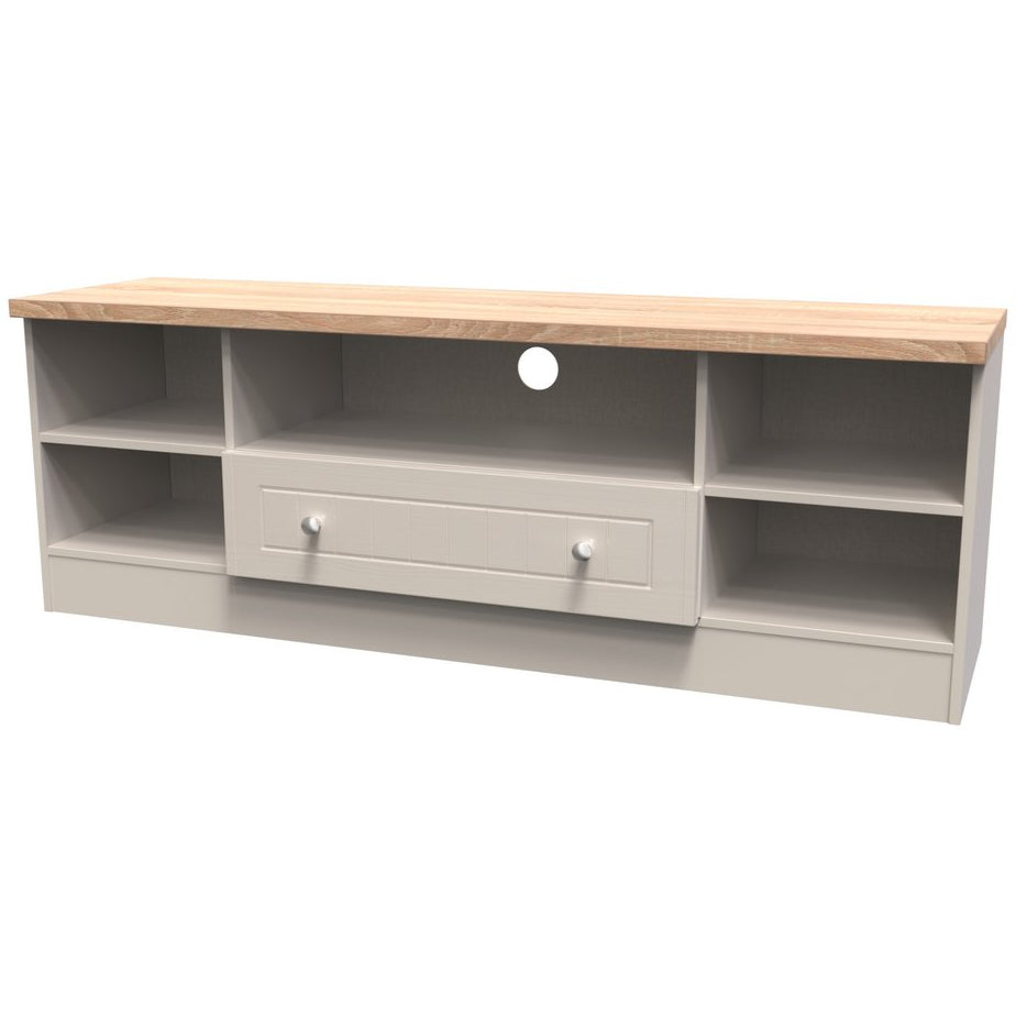 Vienna 1 Drawer Open Shelf Wide TV Unit