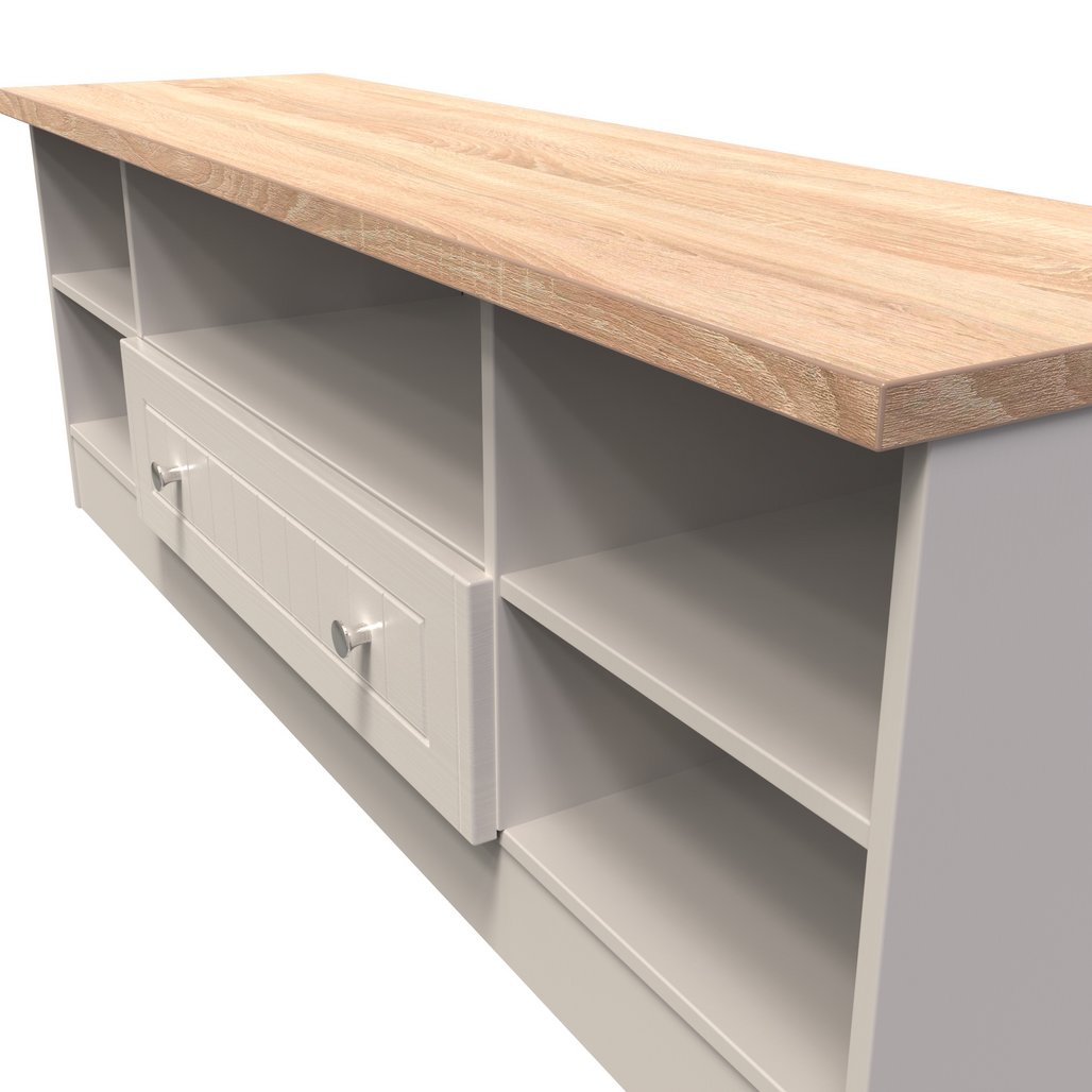 Vienna 1 Drawer Open Shelf Wide TV Unit