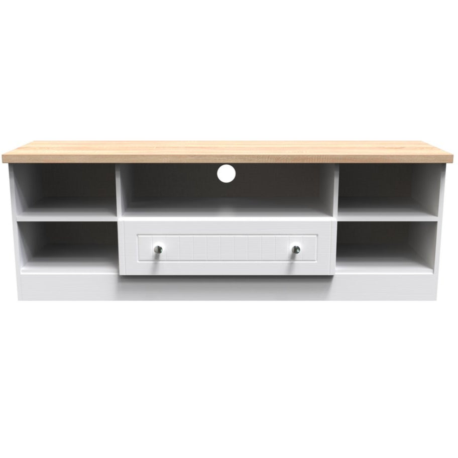 Vienna 1 Drawer Open Shelf Wide TV Unit