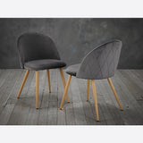 Pair of Venice Velvet Dining Chairs