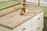 Vienna 4 Drawer Bed Box with Oak Top