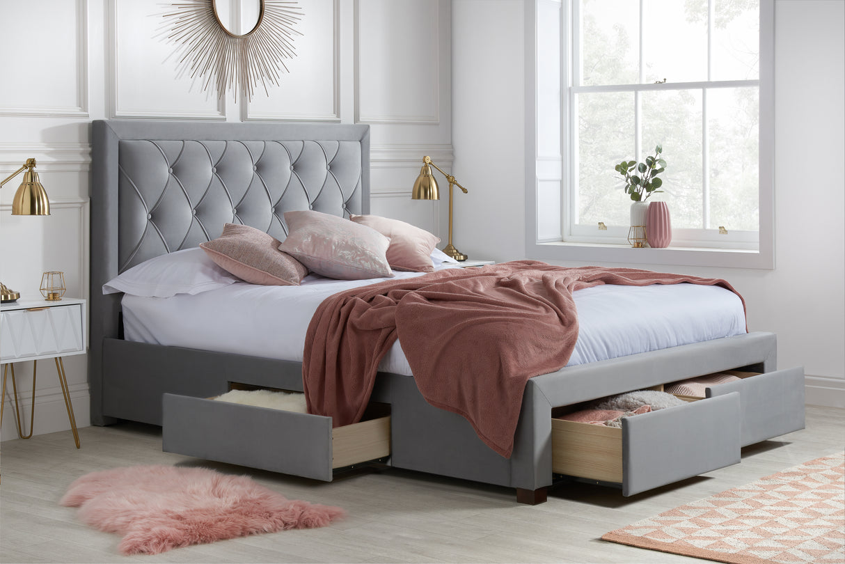 Woodbury Bed with Storage Drawers