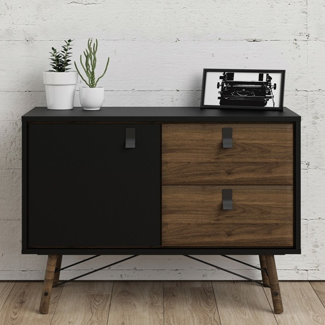 Winslow Rustic Sideboard with 1 Door and 2 Drawers