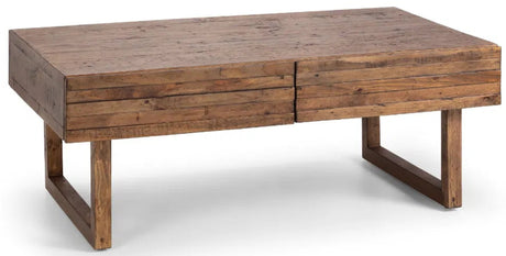 Woburn 2 Drawer Reclaimed Wood Coffee Table