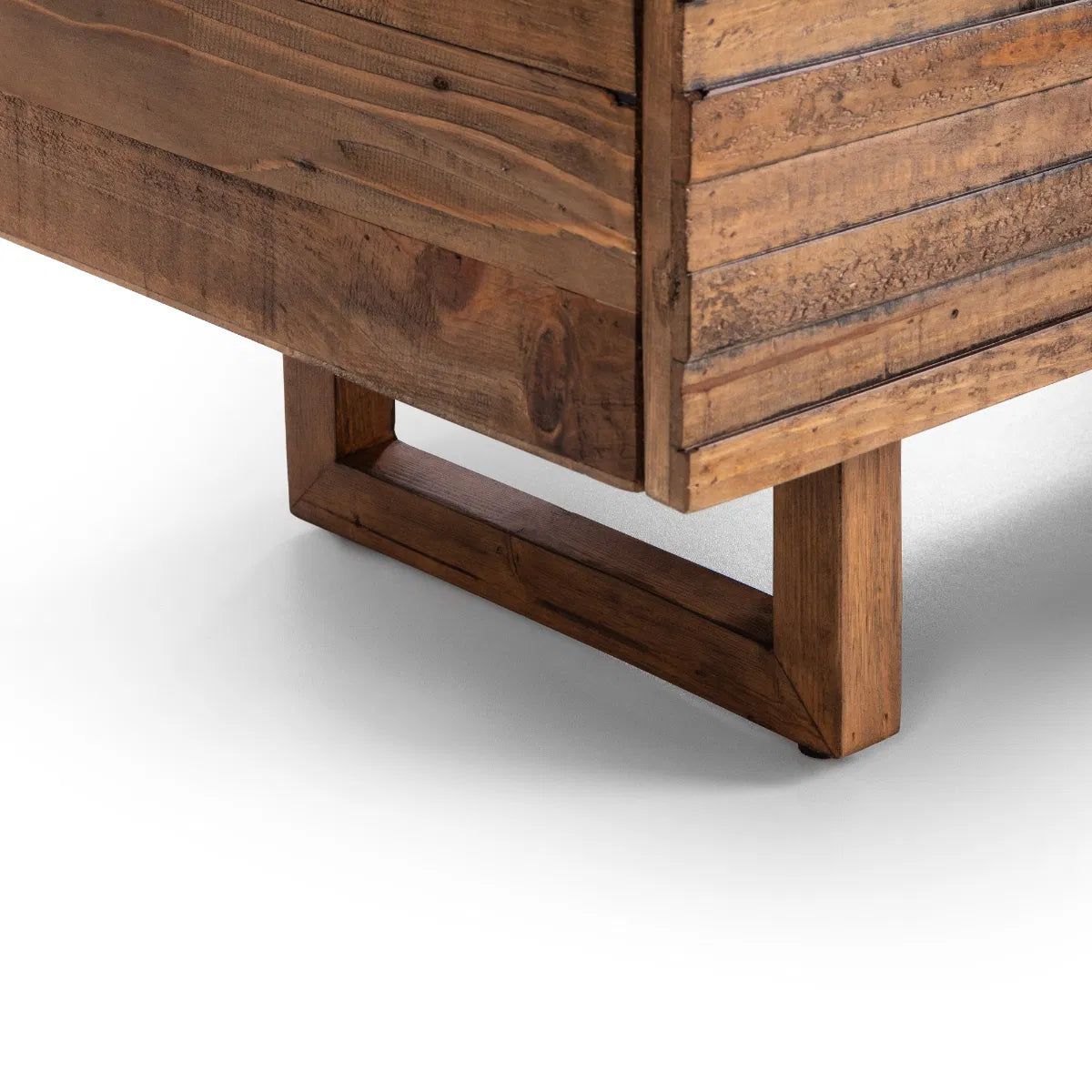 Woburn 2 Door 1 Drawer Reclaimed Wood Media Unit