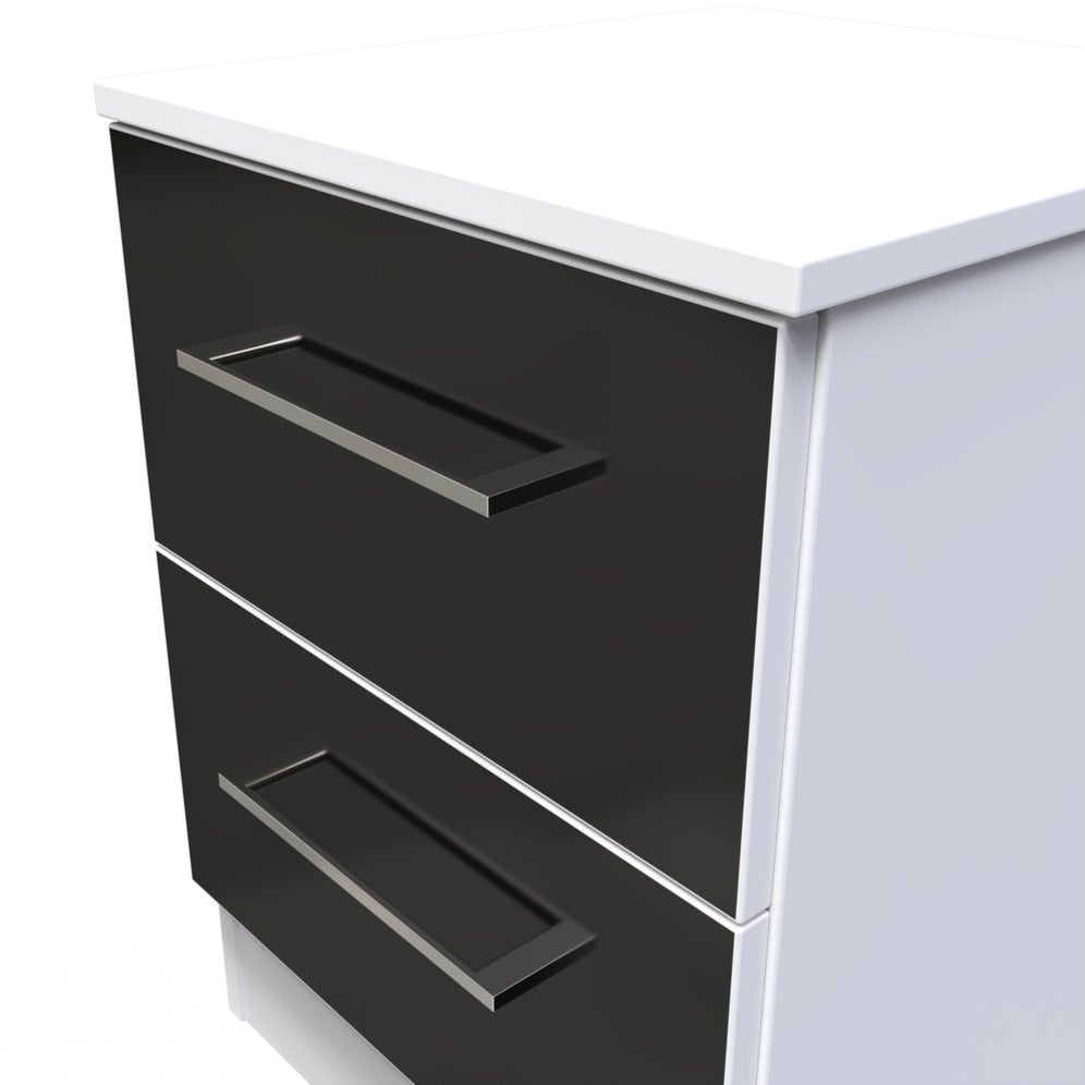 Worcester 2 Drawer Bedside Table