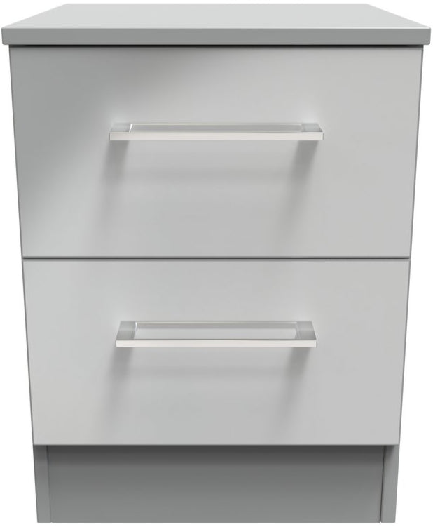 Worcester 2 Drawer Bedside Table