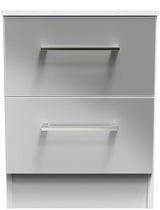 Worcester 2 Drawer Bedside Table