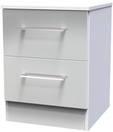Worcester 2 Drawer Bedside Table