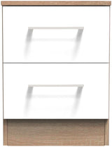 Worcester 2 Drawer Bedside Table