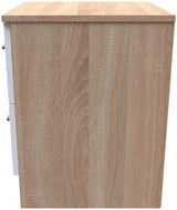 Worcester 2 Drawer Bedside Table