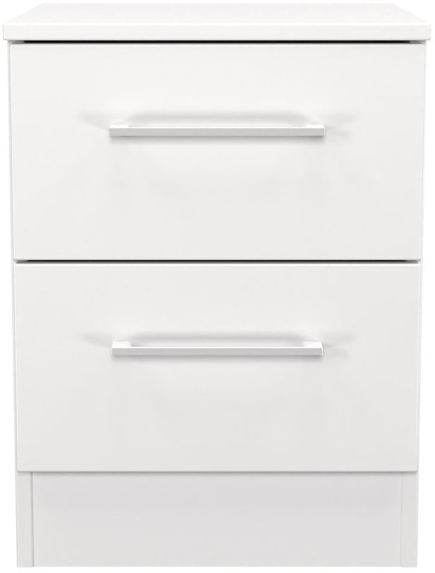 Worcester 2 Drawer Bedside Table