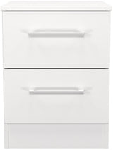 Worcester 2 Drawer Bedside Table