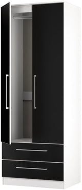 Worcester Tall 2 Drawer 2 Door Double Wardrobe